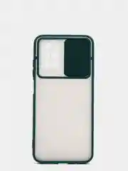 Зеленый чехол Xiaomi Redmi 10 c защитой камеры