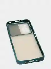 Зеленый чехол Xiaomi Redmi 10 c защитой камеры
