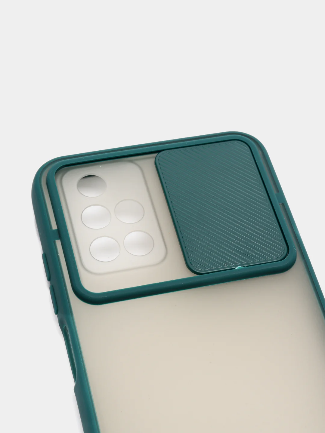 Зеленый чехол Xiaomi Redmi 10 c защитой камеры