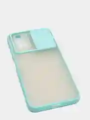 Бирюзовый чехол Xiaomi Redmi 10 c защитой камеры