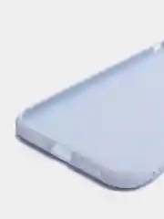 Голубой чехол на iPhone 7/8, Xr, 11, 12, силиконовый матовый, 5 цветов