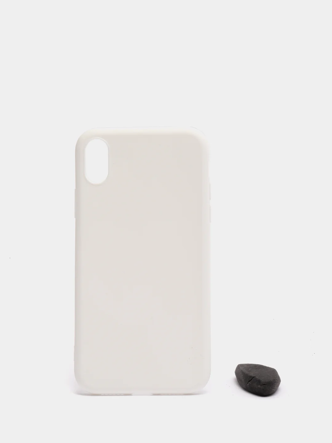 Белый чехол на iPhone 7/8, Xr, 11, 12, силиконовый матовый, 5 цветов