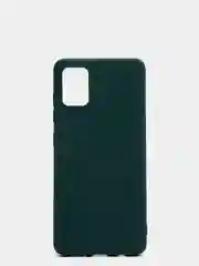 Тёмно-зелёный чехол-накладка Samsung A51