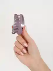 Фиолетовый краб для волос
