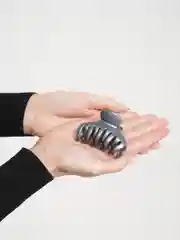 Серый краб для волос