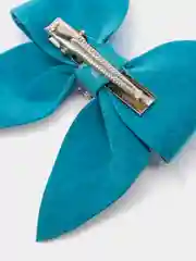 Морской заколка из замши, с натуральным мехом