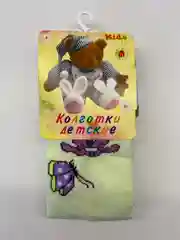 Конфетный колготки детские однотонные "Бабочка", Cool clothes, 74-140