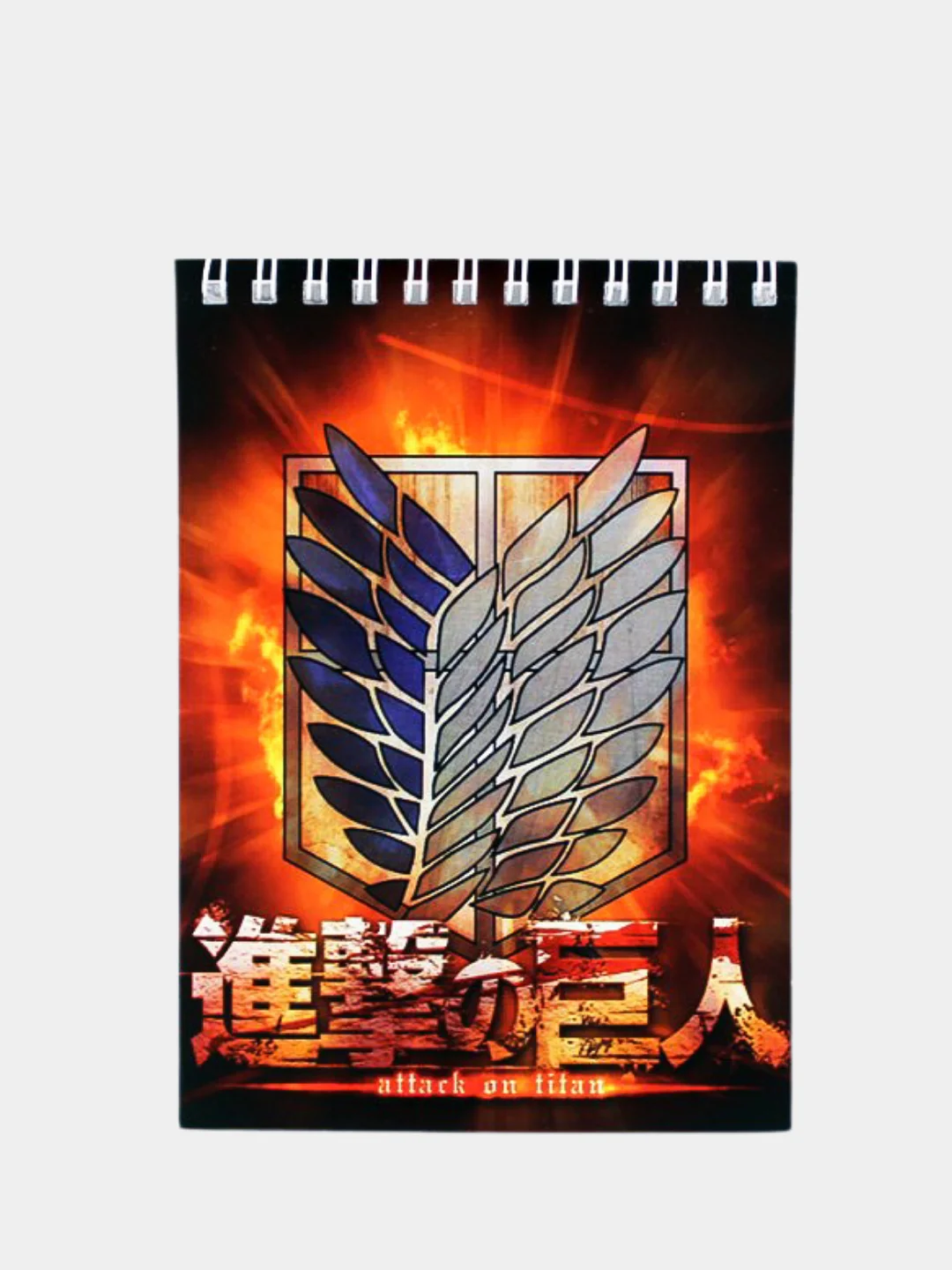 Блокнот по мотивам аниме Attack on titan (Атака титанов)