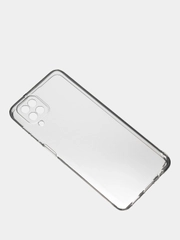 Чехол для Samsung A12 / M12 прозрачный силиконовый