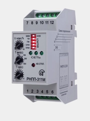 Реле напряжения и контроля фаз НОВАТЕК-ЭЛЕКТРО РНПП-311М, 3 фазы, 380В