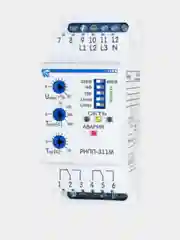Реле напряжения и контроля фаз НОВАТЕК-ЭЛЕКТРО РНПП-311М, 3 фазы, 380В