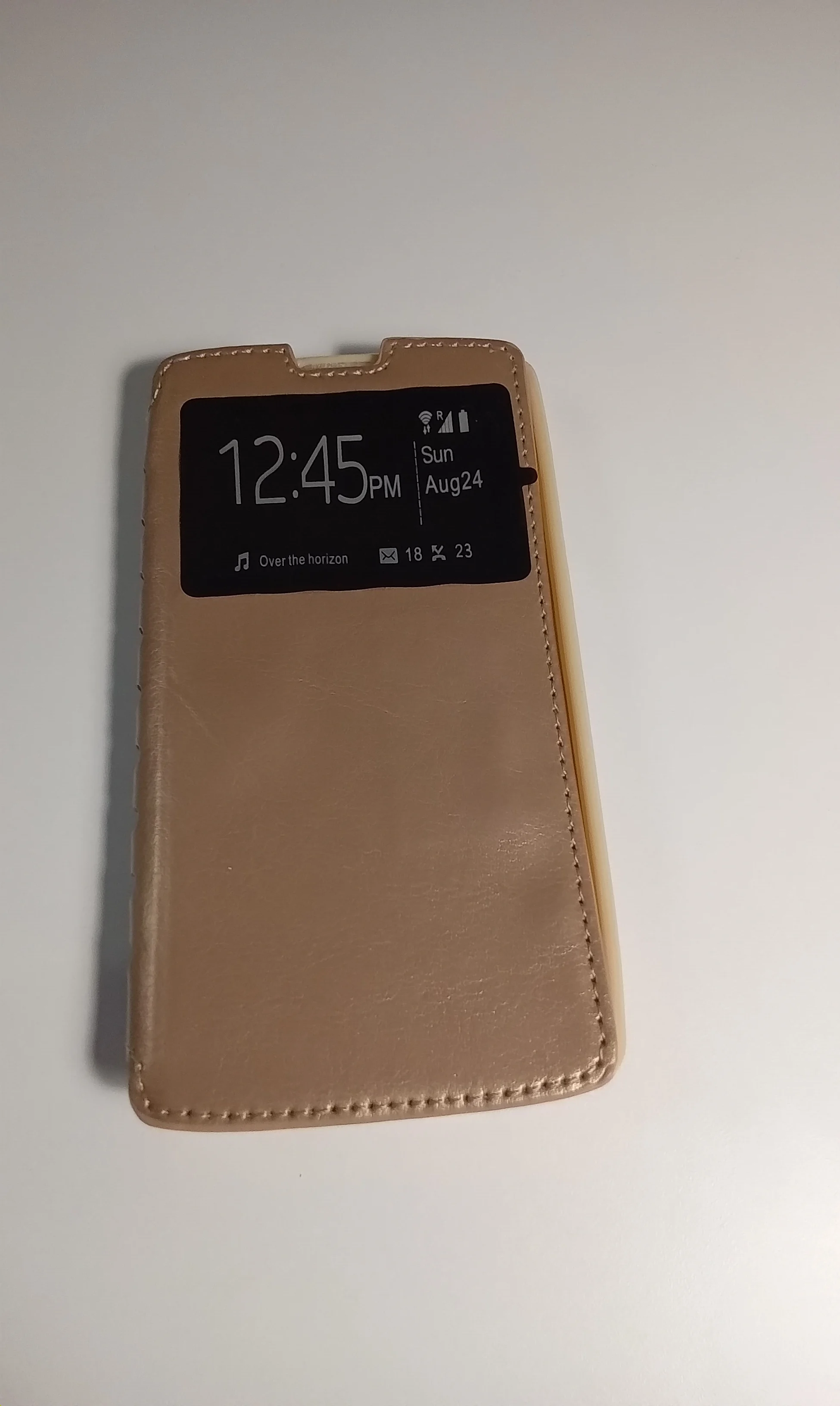 Золотой чехол книжка LENOVO 2010