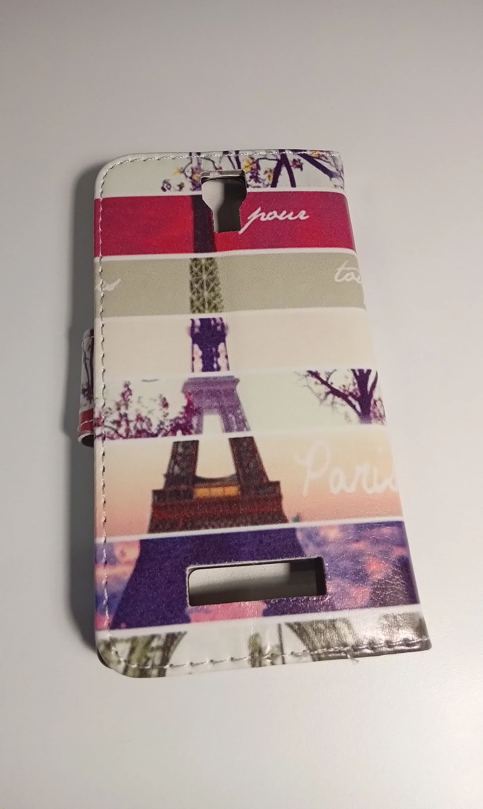 Бежевый чехол книжка LENOVO 2010