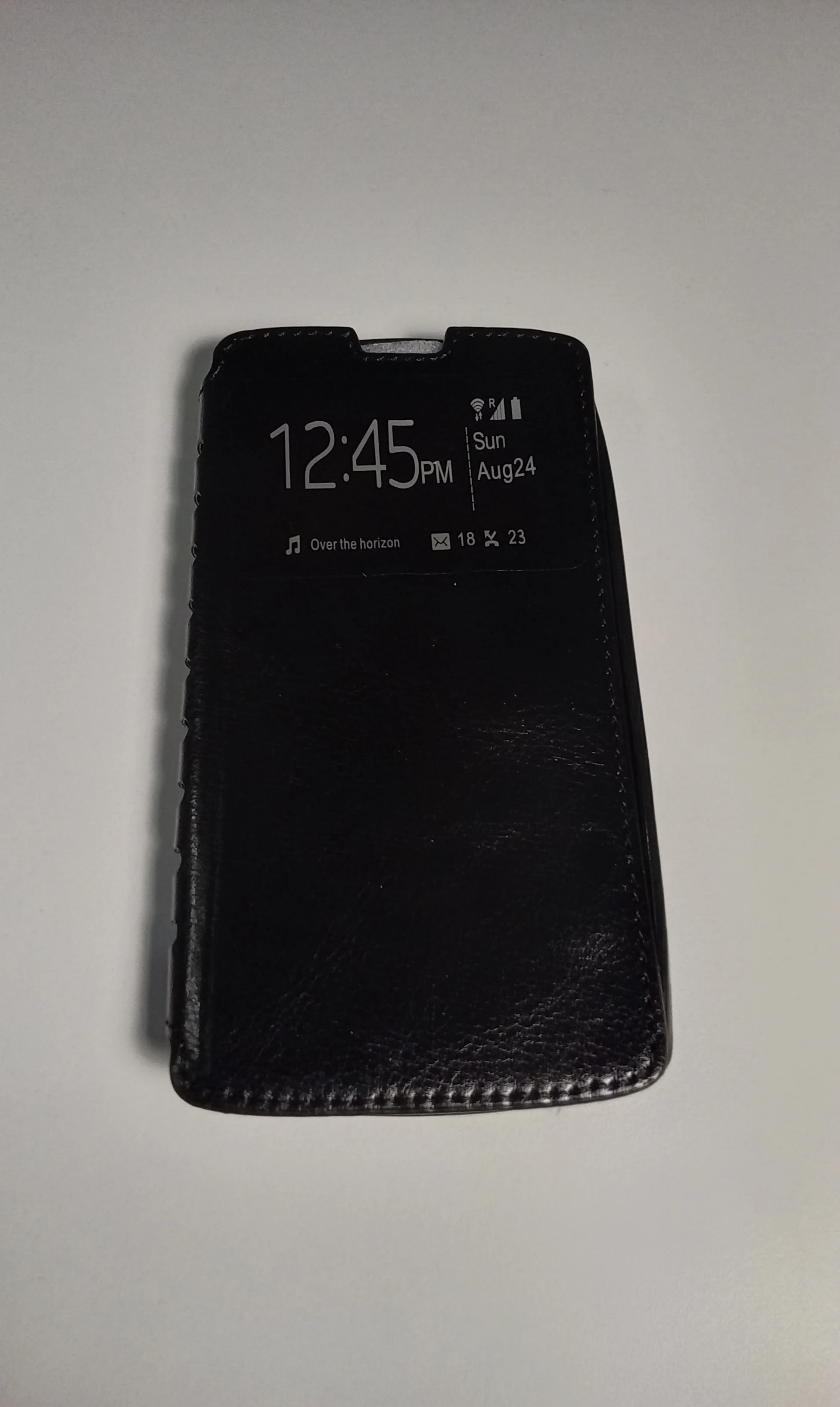 Черный чехол книжка LENOVO 2010