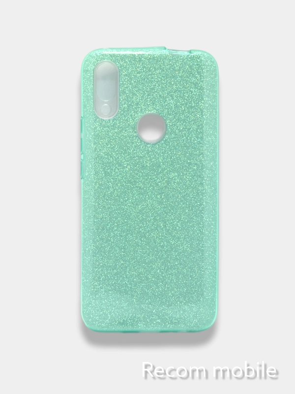 Чехол блестящий Honor 9X, Huawei P Smart Z накладка с блёстками