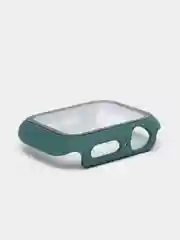 Тёмно-зелёный бампер с защитным стеклом для Apple Watch 38/40/41/42/44/45/49
