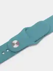 Тёмно-бирюзовый ремешок для Apple Watch, силиконовый
