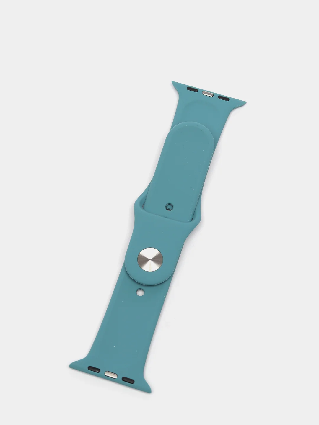 Тёмно-бирюзовый ремешок для Apple Watch, силиконовый