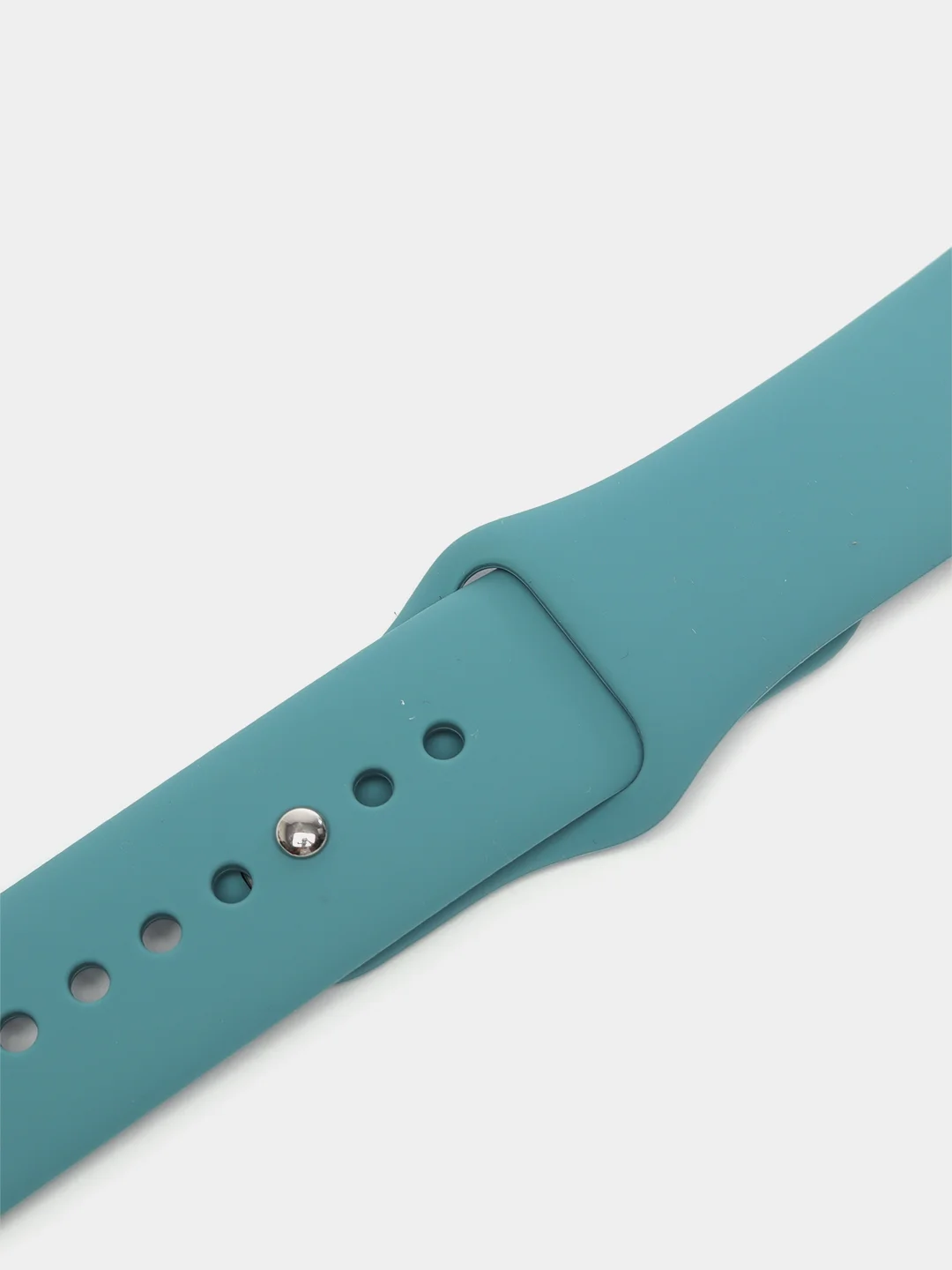Тёмно-бирюзовый ремешок для Apple Watch, силиконовый