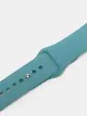 Тёмно-бирюзовый ремешок для Apple Watch, силиконовый