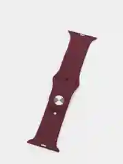 Тёмно-бордовый ремешок для Apple Watch, силиконовый
