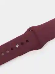 Тёмно-бордовый ремешок для Apple Watch, силиконовый