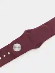 Тёмно-бордовый ремешок для Apple Watch, силиконовый