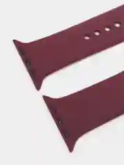 Тёмно-бордовый ремешок для Apple Watch, силиконовый