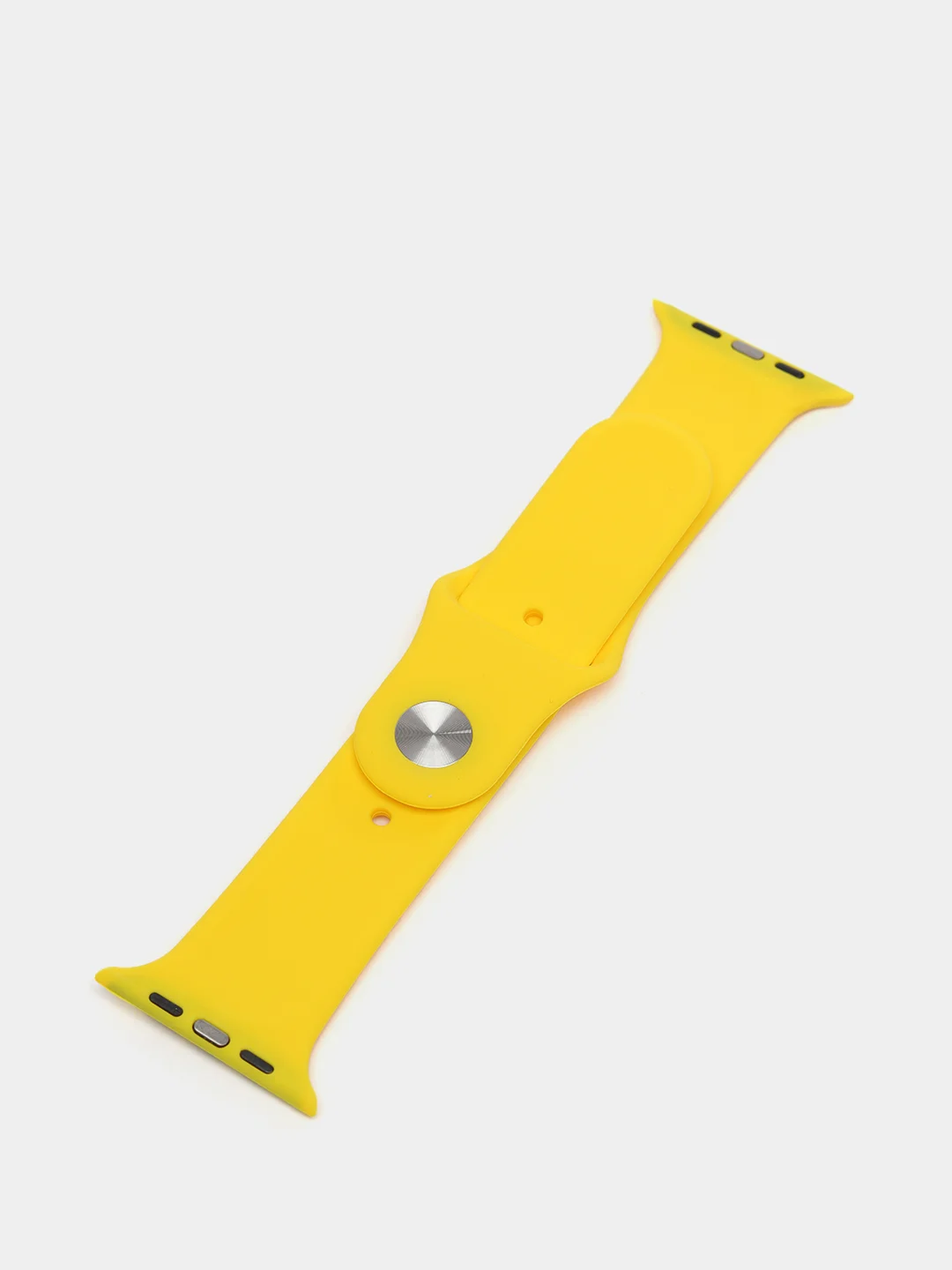 Желтый ремешок для Apple Watch, силиконовый