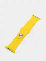 Желтый ремешок для Apple Watch, силиконовый