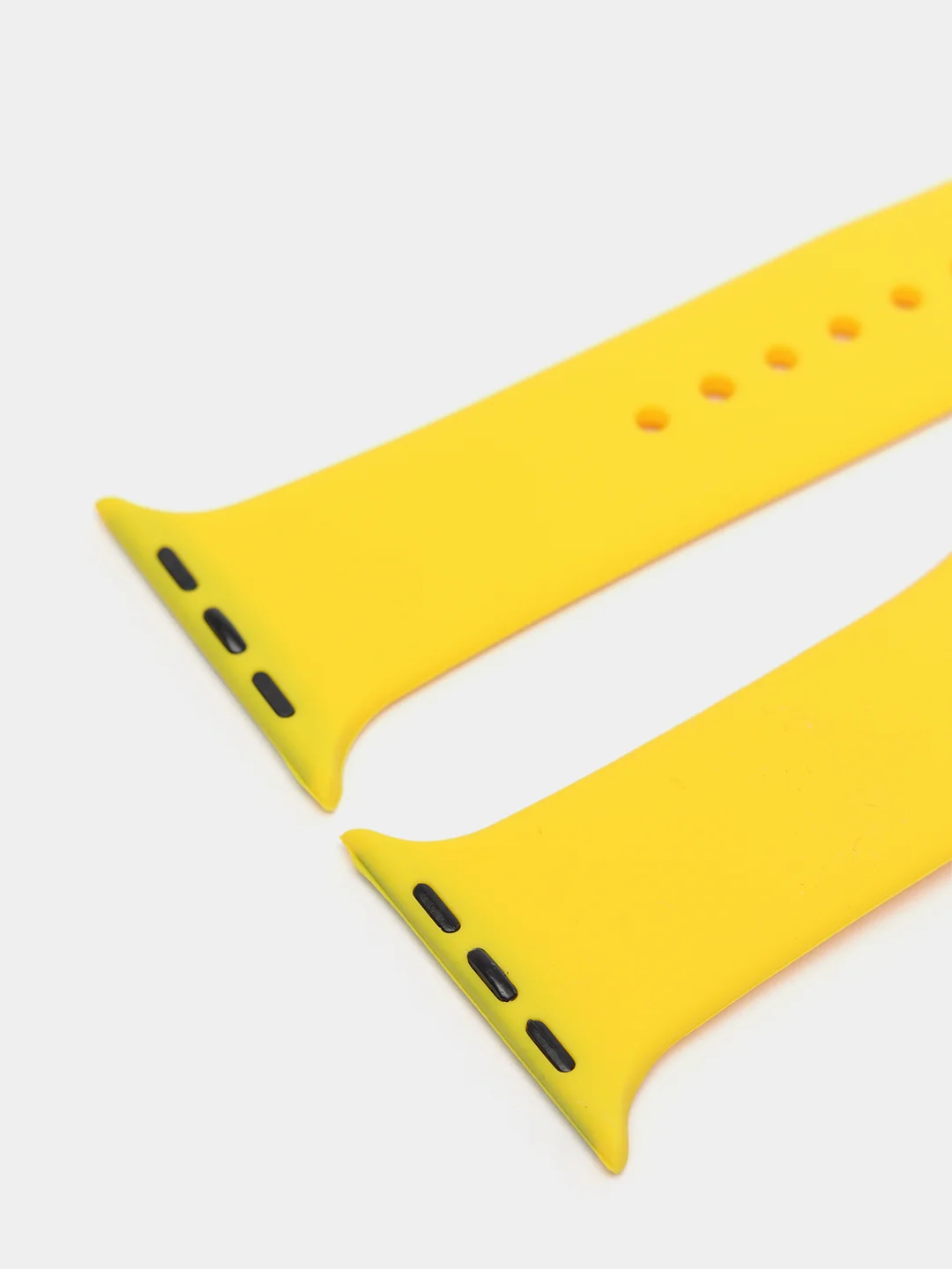 Желтый ремешок для Apple Watch, силиконовый