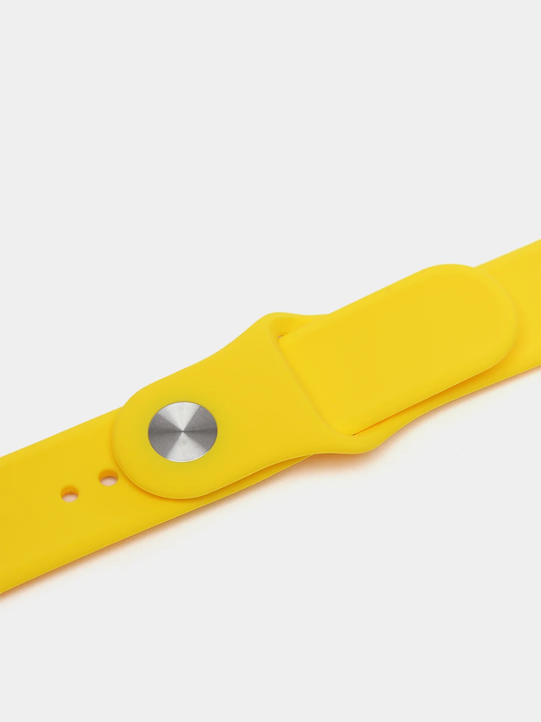 Желтый ремешок для Apple Watch, силиконовый