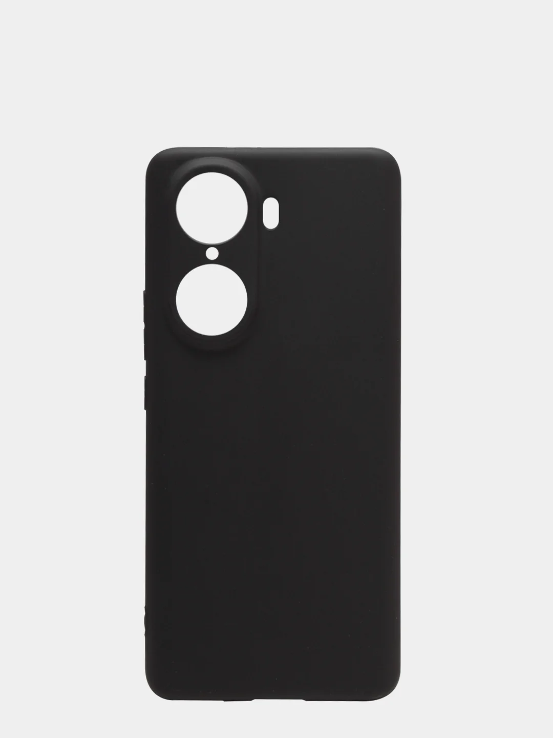 Черный чехол для Huawei Honor 60/Honor 60 Pro силиконовый матовый