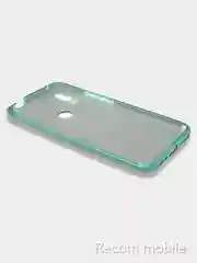 Бирюзовый чехол блестящий Honor 9A, 9X Lite, 9S, Huawei Y5P накладка с блёстками