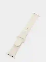 Молочный силиконовый ремешок для Apple Watch 38, 40, 42, 44