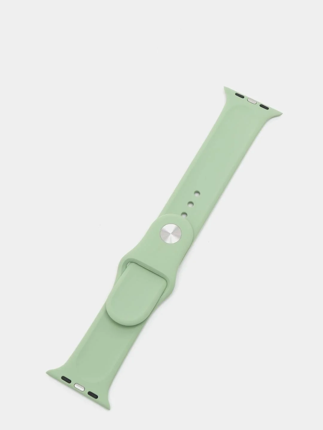 Зеленый силиконовый ремешок для Apple Watch 38, 40, 42, 44