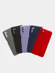 Чехол для Samsung A03S/A037F силиконовый, матовый