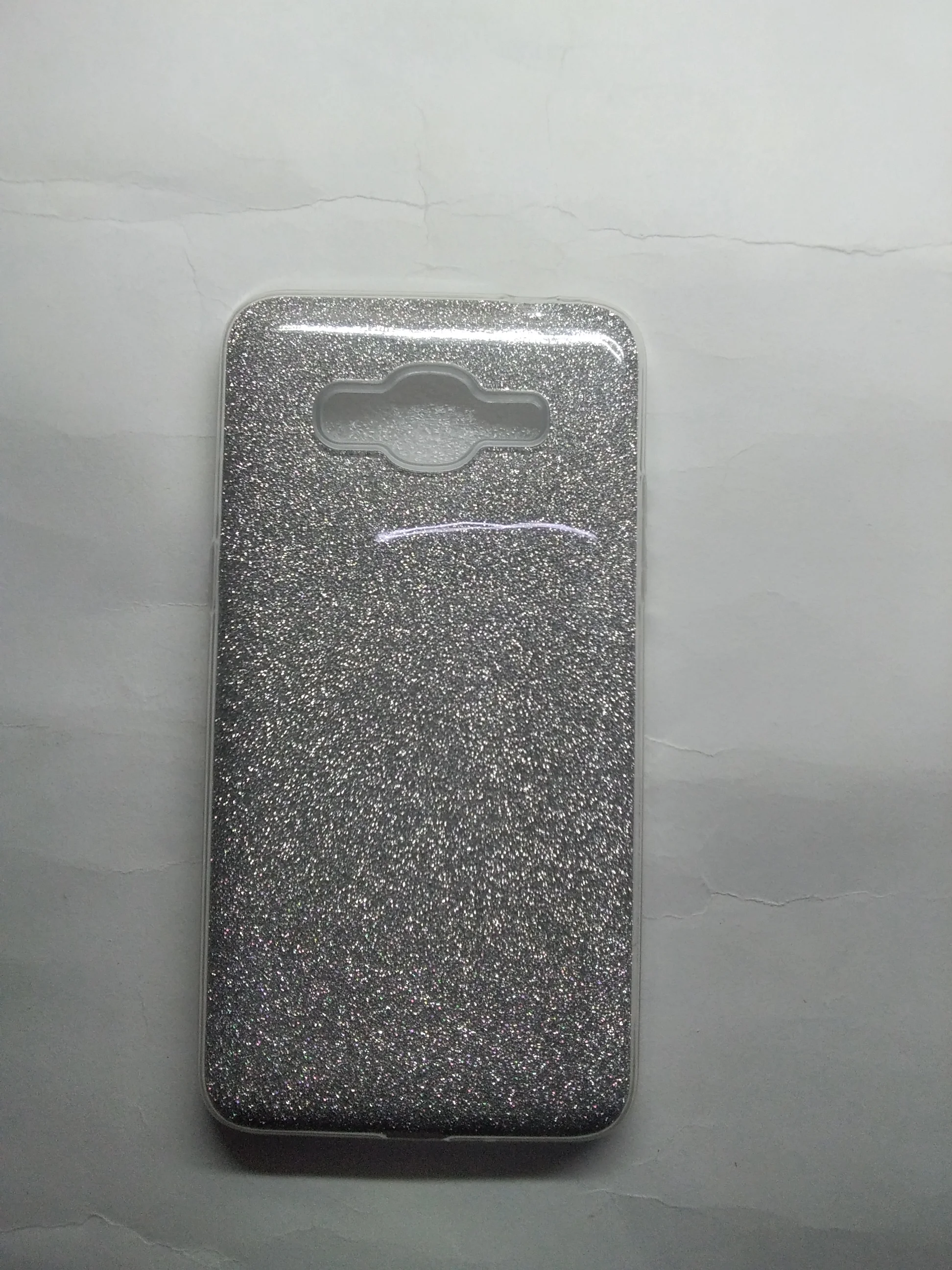 Серый металлик чехол-накладка для Samsung J2 prime / G530