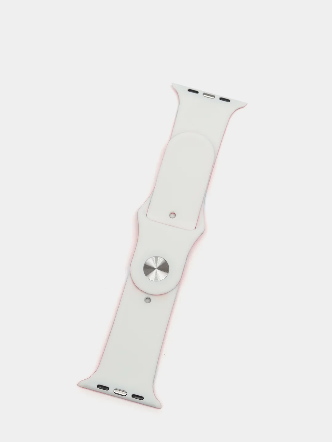 Аметистовый ремешок силиконовый с рисунком для Apple Watch