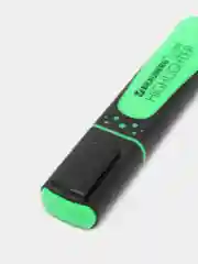 Голубой текстовыделитель BRAUBERG SUPER, 1 шт., прорезиненный корпус, линия 1-5 мм, цвета 6 видов