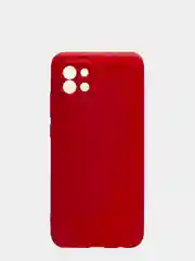 Красный чехол для Samsung A03/A035F, силиконовый, матовый
