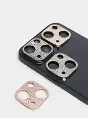 Защита камеры, защитное стекло, накладка со стразами на камеру iPhone 11 / 12/ 13