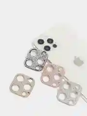 Защита камеры, защитное стекло, накладка со стразами на камеру iPhone 11 / 12/ 13
