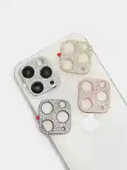 Защита камеры, защитное стекло, накладка со стразами на камеру iPhone 11 / 12/ 13