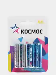 Батарейки пальчиковые АА алкалиновые, 4 шт