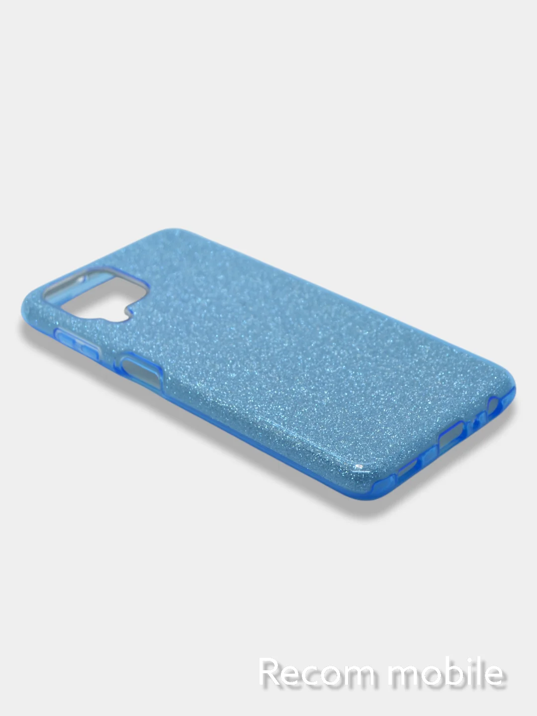Ледяной чехол блестящий Samsung Galaxy A22 4G, M22, M32 накладка с блёстками