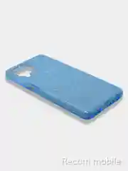 Ледяной чехол блестящий Samsung Galaxy A22 4G, M22, M32 накладка с блёстками