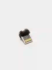 Лавандовый кабель магнитный светящийся для зарядки iphone / micro usb / type-c