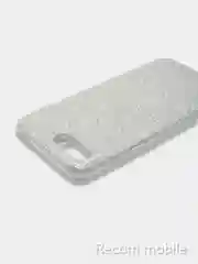 Серебряный чехол блестящий для Honor 7A, 7A Prime, 7S, Huawei Y5 2018, Y5 Lite, Y5 Prime с блестками