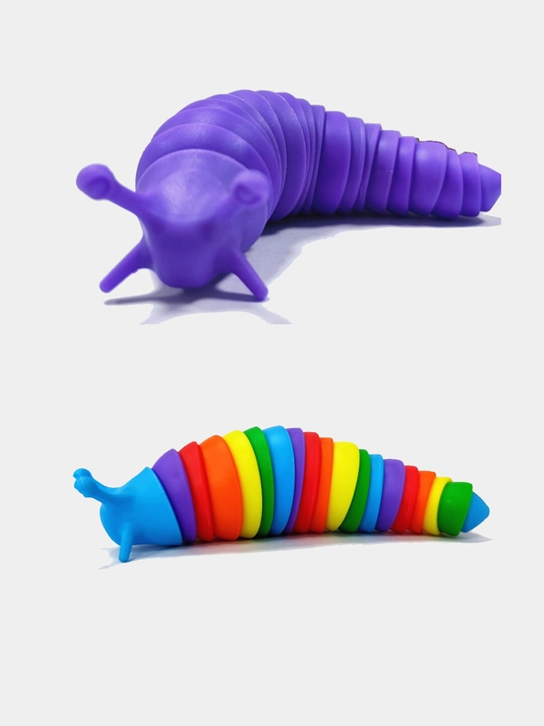 Finger slug, слизень цветной антистресс, фингер слаг, слизняк антистресс